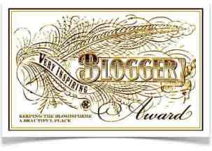 Very Inspiring Blogger Award Logo